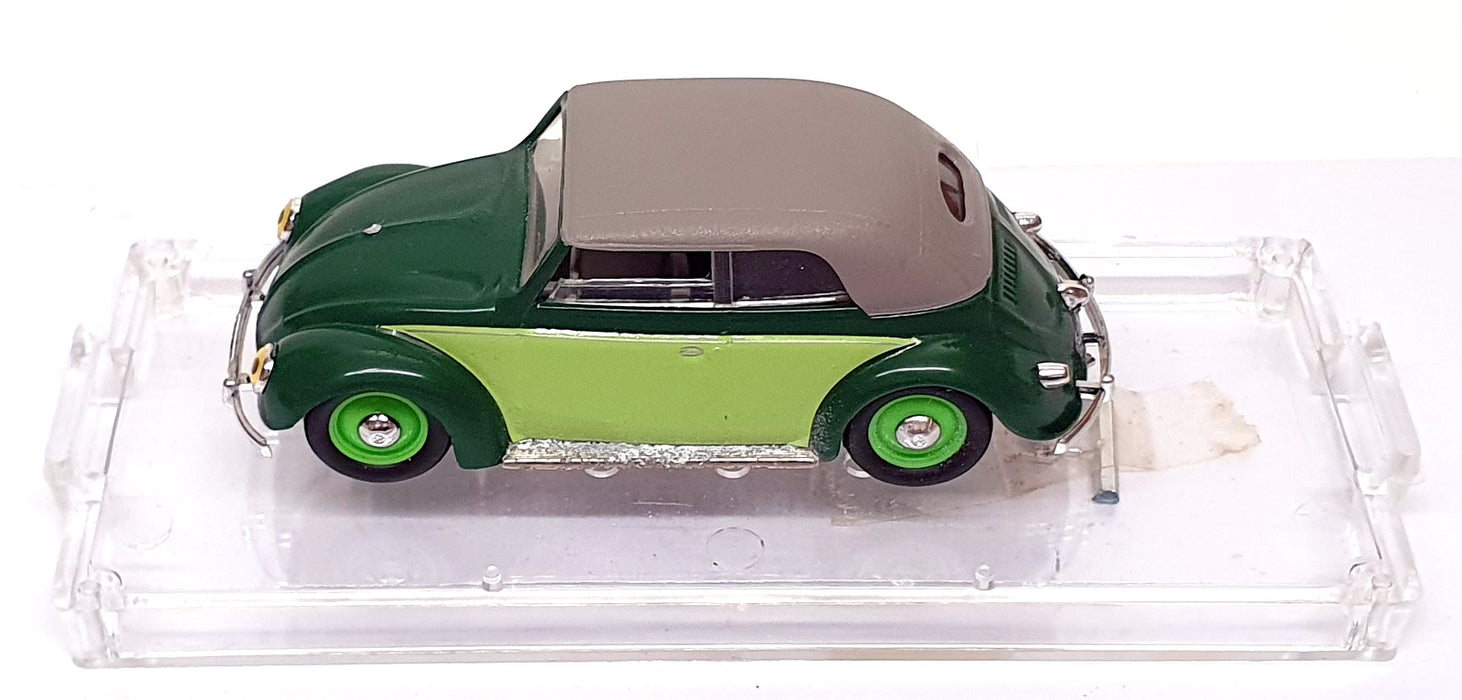 Vitesse 1/43 Scale 411 - 1949 Volkswagen Closed Cabriolet - Green/Grey