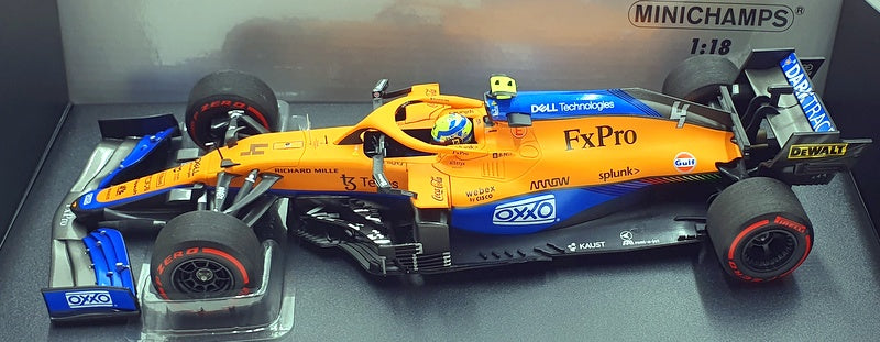 Minichamps 1/18 Scale 530 213404 McLaren F1 Team MCL35M Russian GP 2021 - Norris