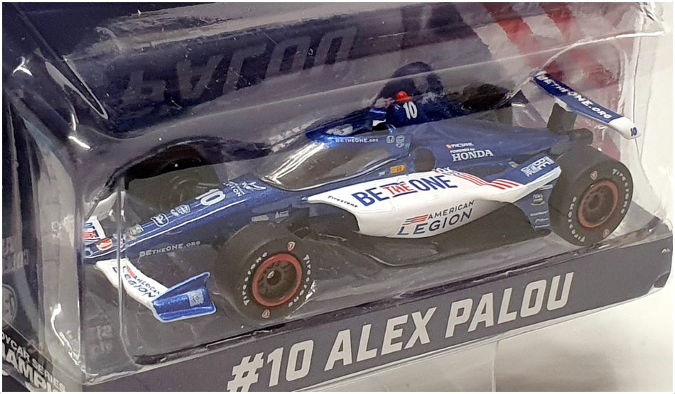 Greenlight 1/64 Scale 11587 - NTT Indycar Series #10 A. Palou - Blue/White