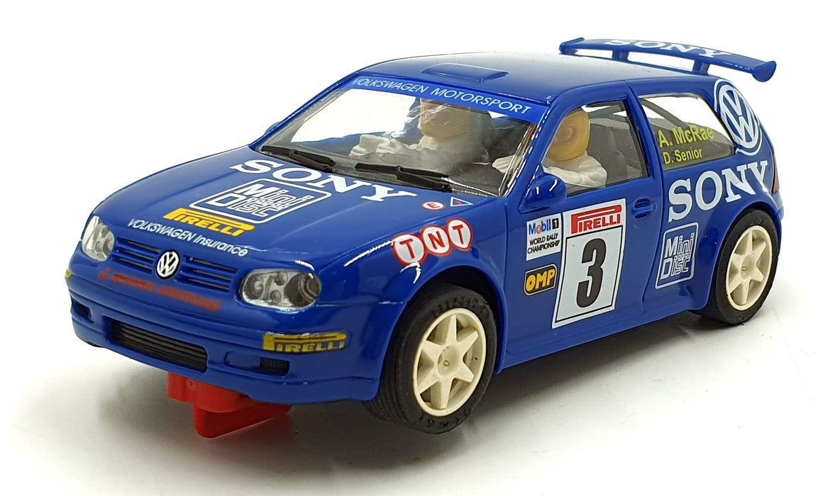 Ninco 1/32 Scale Slot Car 50228 - Volkswagen Golf 4x4 #3 "Sony" - Blue