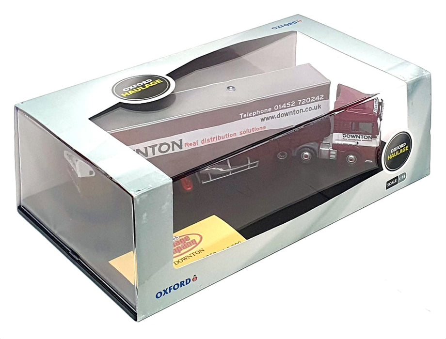 Oxford Diecast 1/76 Scale MAN03CS - MAN TGX XLX Curtainside (Downton)