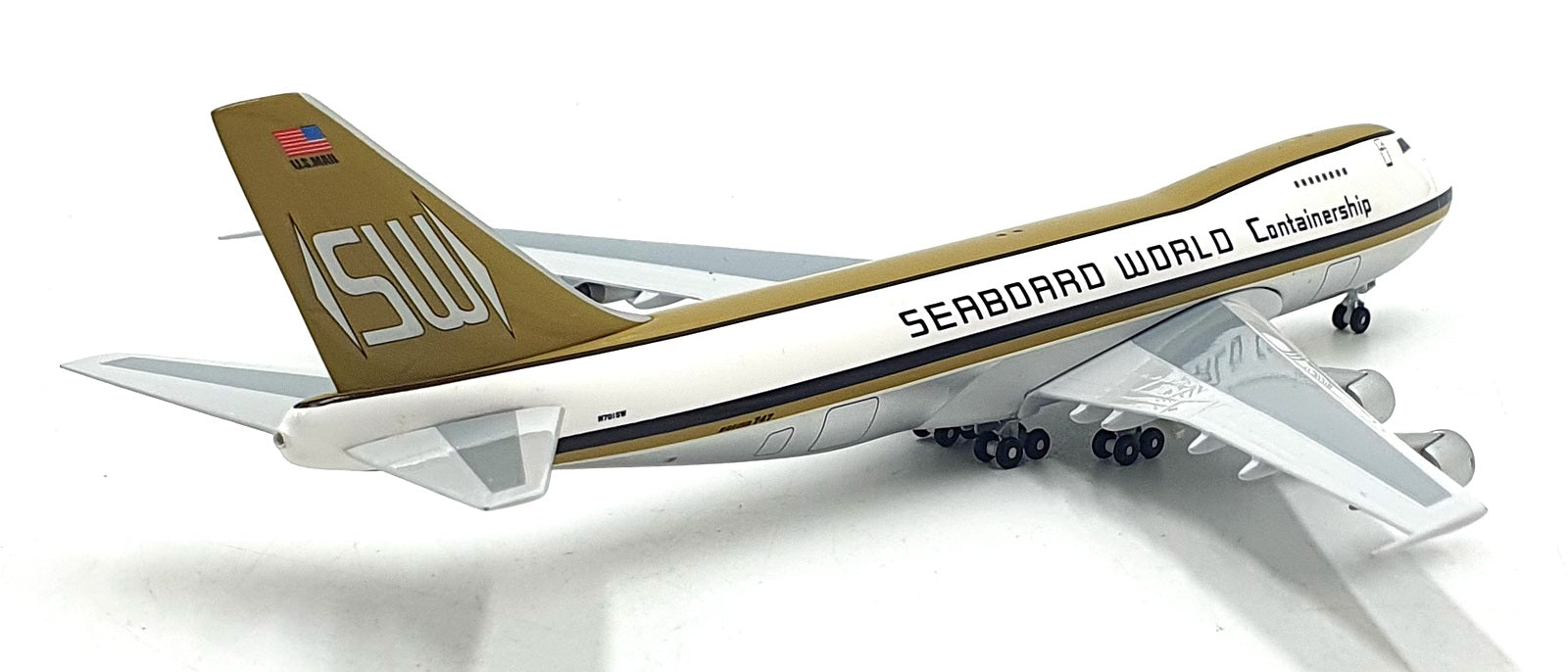 Unknown Brand 1/400 Scale 100326A - Boeing B747-200 "Containership" Aircraft