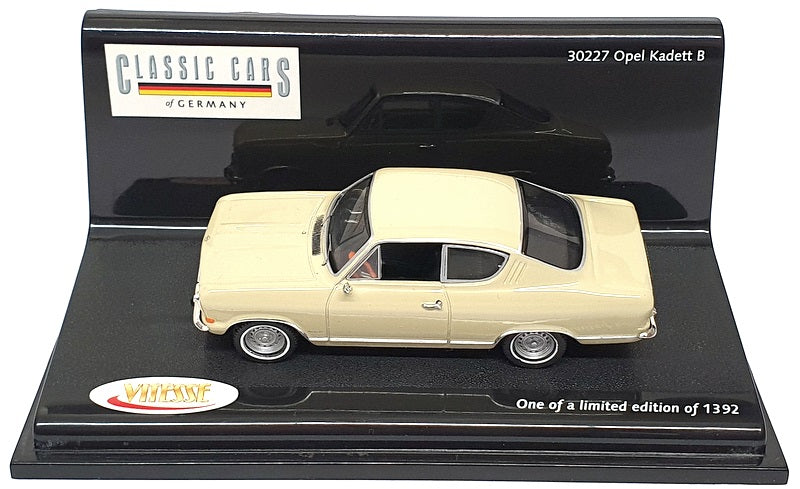 Vitesse 1/43 Scale Diecast 30227 - Opel Kadette B - Corn Yellow