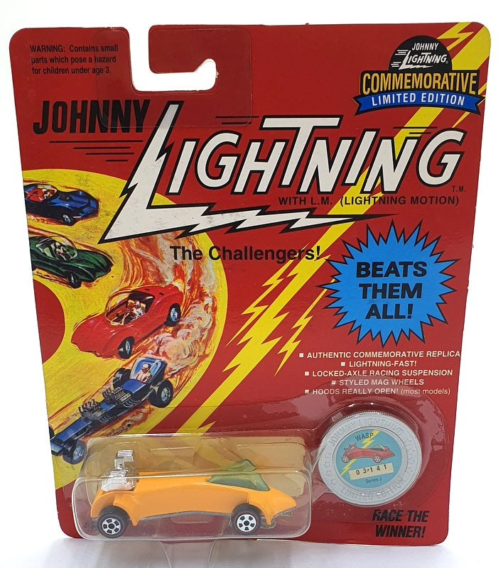 Johnny Lightning 1/64 Scale 100-200 - The Challengers Wasp - Orange