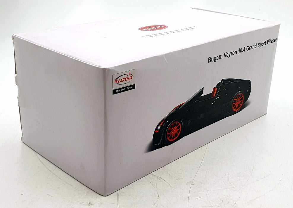 Rastar 1/18 Scale Diecast 43900 Bugatti Veyron 16.4 Gran Sport White/Blue