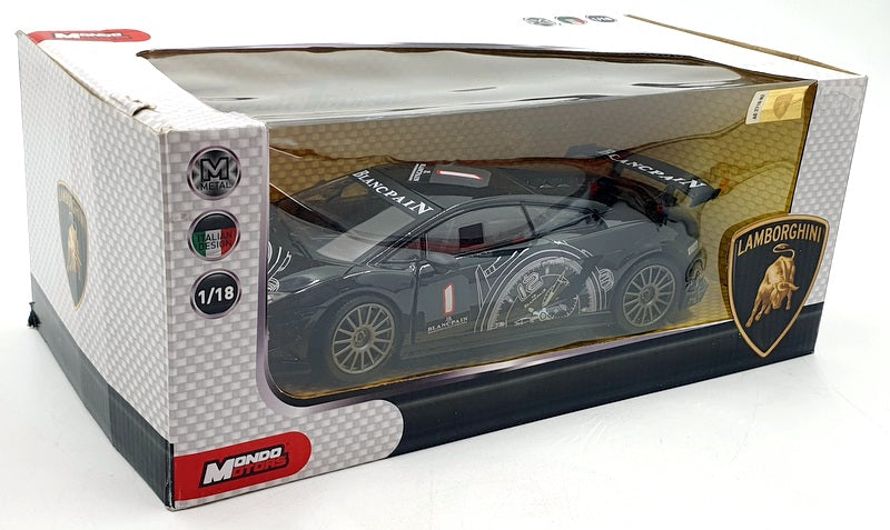 Mondo Motors 1/18 Scale Diecast MP1229 - Lamborghini Super Trofeo - Black