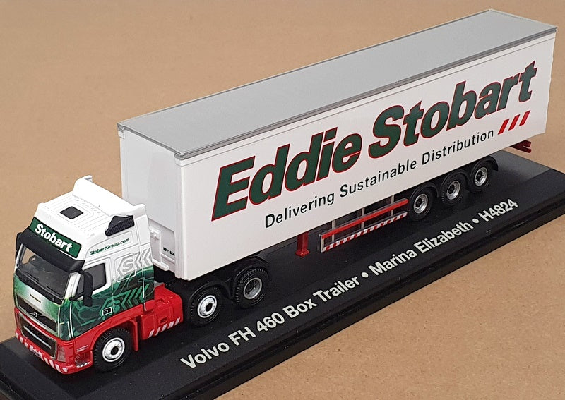 Oxford 1/76 Scale STOB017 - Volvo FH 460 Box Trailer Marina Elizabeth - Stobart