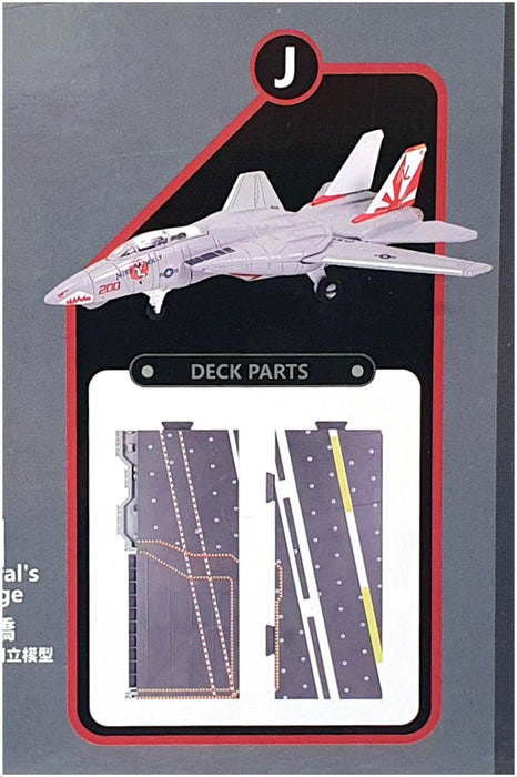 Forces Of Valor 1/200 WJ-831110 - Section J Deck + F-14 VF-11 "Sundowners"