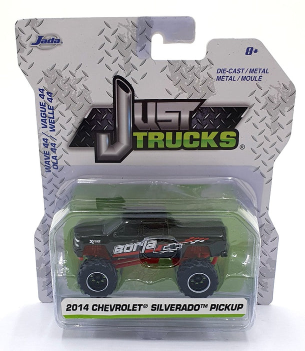 Jada Just Trucks 1/64 Scale 14020 - 2014 Chevrolet Silverado PickUp - Black