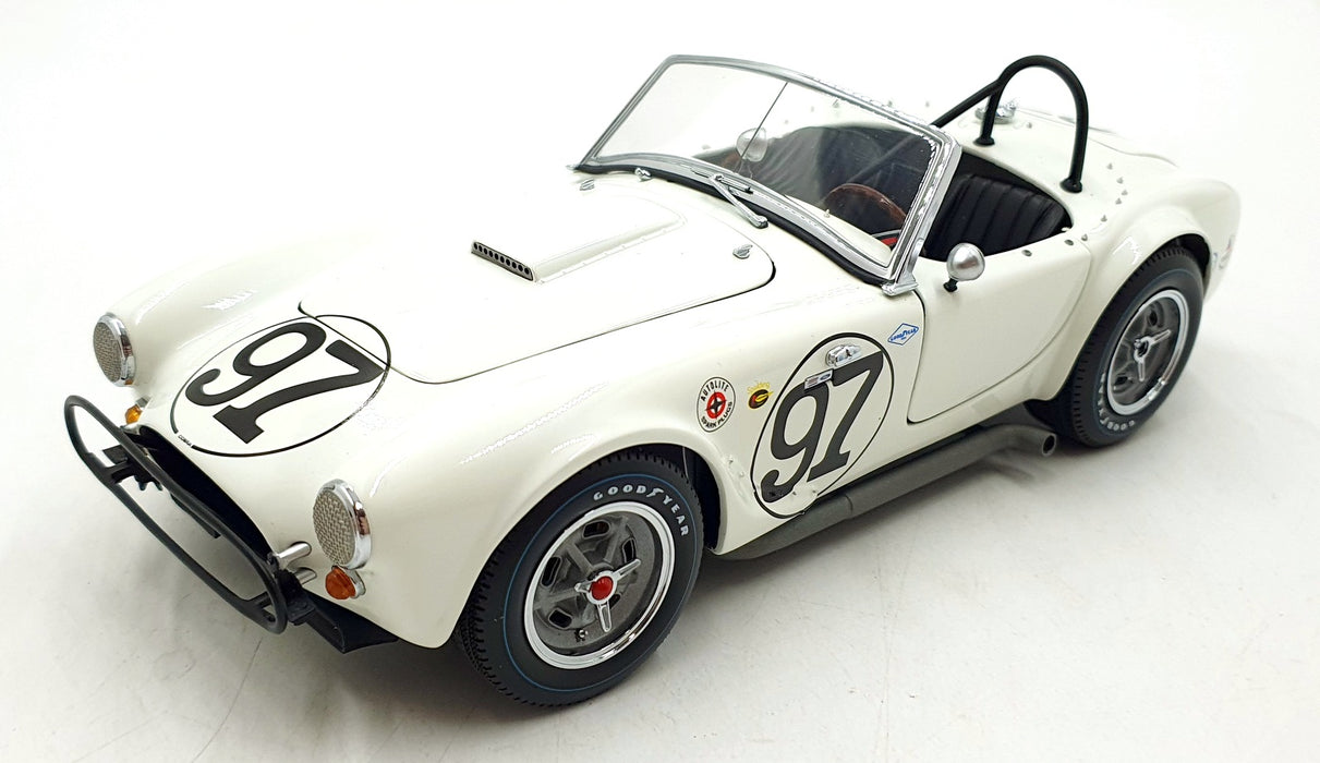 Exoto 1/18 Scale Diecast 18130 - AC Cobra 289 #97 - White