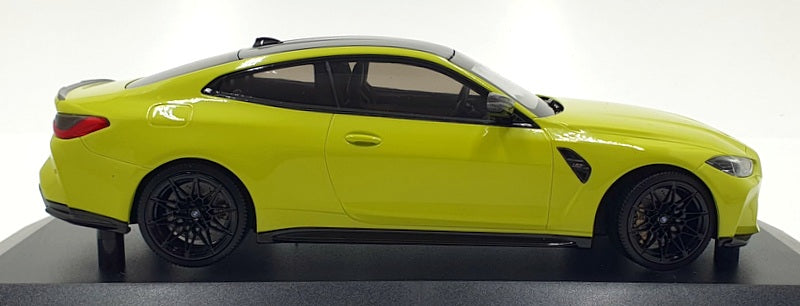 Minichamps 1/18 Scale Diecast 155 020120 - 2020 BMW M4 - Yellow