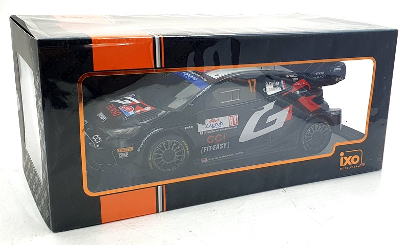 Ixo 1/18 Scale 18RMC202.22 Toyota GR Yaris Rally1 Hybrid #17 1st Croatia 24