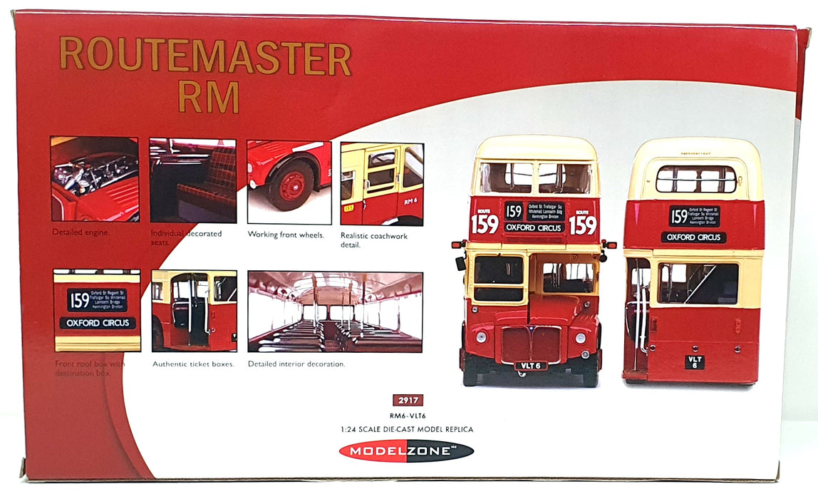 Sun Star 1/24 Scale 2917 - AEC RM6 Routemaster London Bus R159 Oxford Circus