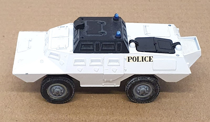 Solido Appx 12cm Long Diecast 224 bis - Commando Armoured Police Car - White
