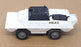 Solido Appx 12cm Long Diecast 224 bis - Commando Armoured Police Car - White