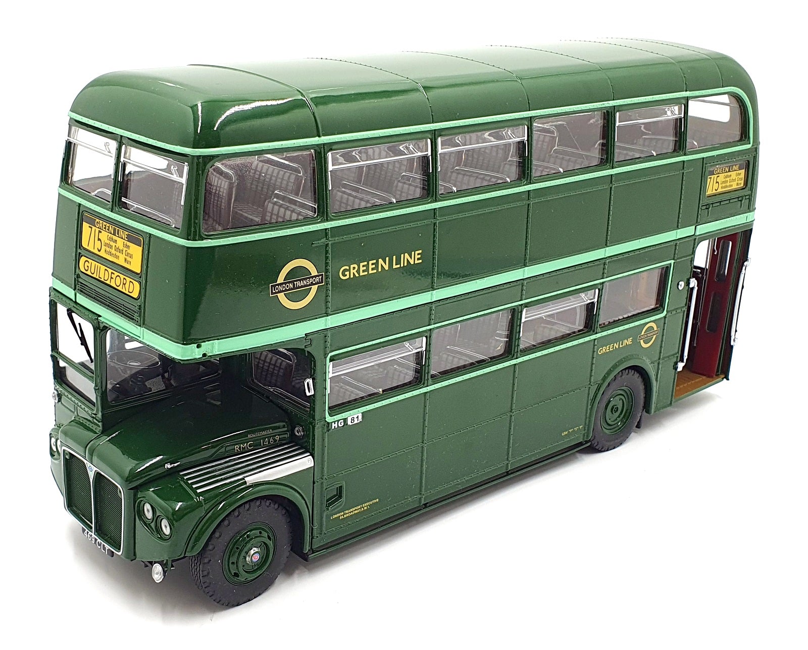 Sun Star 1/24 Scale 2912 AEC RMC Green Line Routemaster London Bus 715 Guildford
