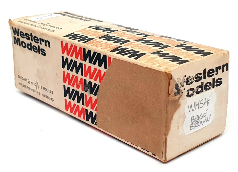 Western Models 1/43 Scale WMS4 - 1937 Bentley 3.5L 2Dr Saloon - Beige/Brown