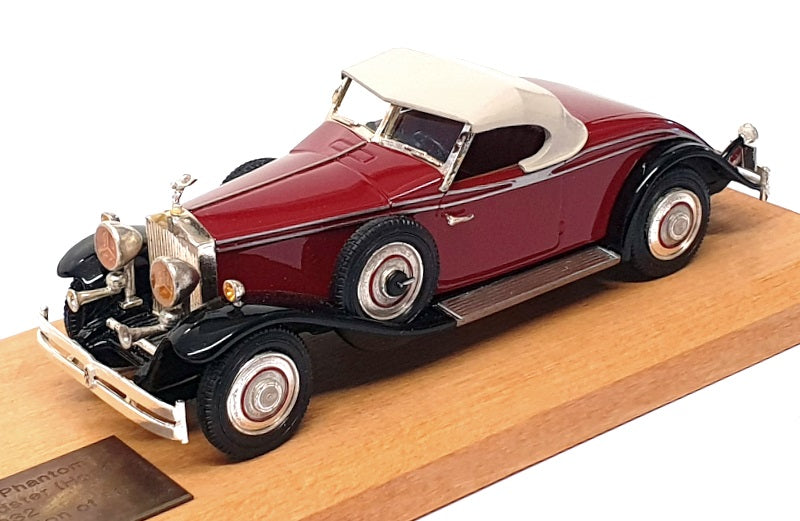 Top Marques 1/43 Scale GS6 - 1932 Rolls Royce Phantom II Henley Roadster Ltd. 50