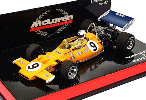 Minichamps 1/43 Scale 530 714309 - F1 McLaren Ford M19 Monaco GP 1971 D. Hulme