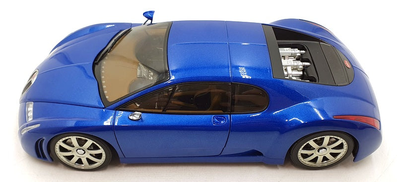 Autoart 1/18 Scale Diecast 70911 - Bugatti EB 18.3 Chiron - Blue Metallic