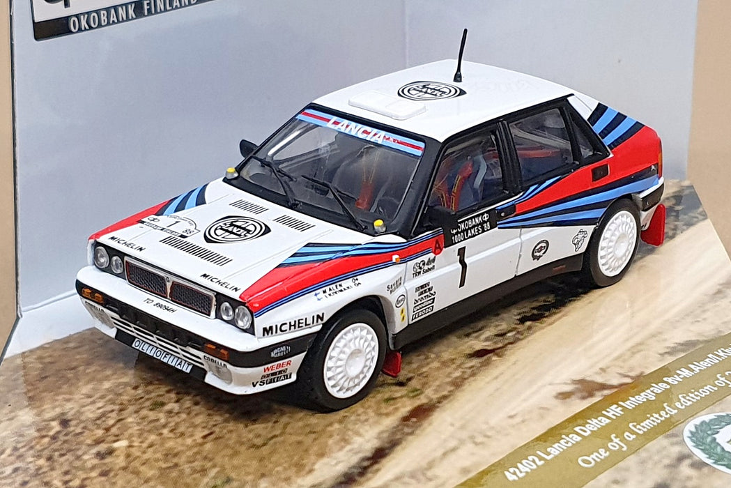 Vitesse 1/43 Scale 42402 - Lancia Delta HF Integrale 8v #1 1000 Lakes Rally 1988
