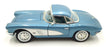 Ertl 1/18 Scale Diecast 14126N - 1961 Chevrolet Corvette - Blue/White