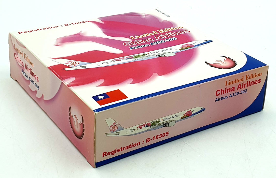Aviation 400 1/400 Scale B-18305 - China Airlines Airbus A330-302 Aircraft
