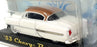 Jada1/64 Scale Diecast 12121 - 1953 Chevrolet Bel Air - White/Tan