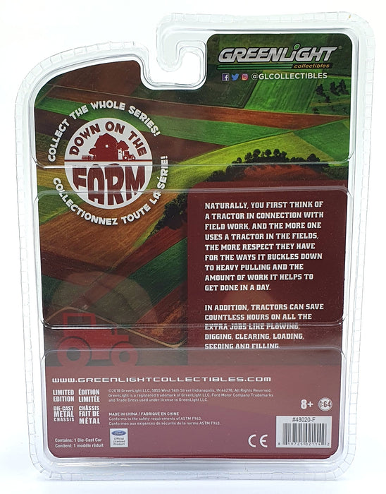 Greenlight 1/64 Scale 48020-F - Bale Throw Wagon - Blue