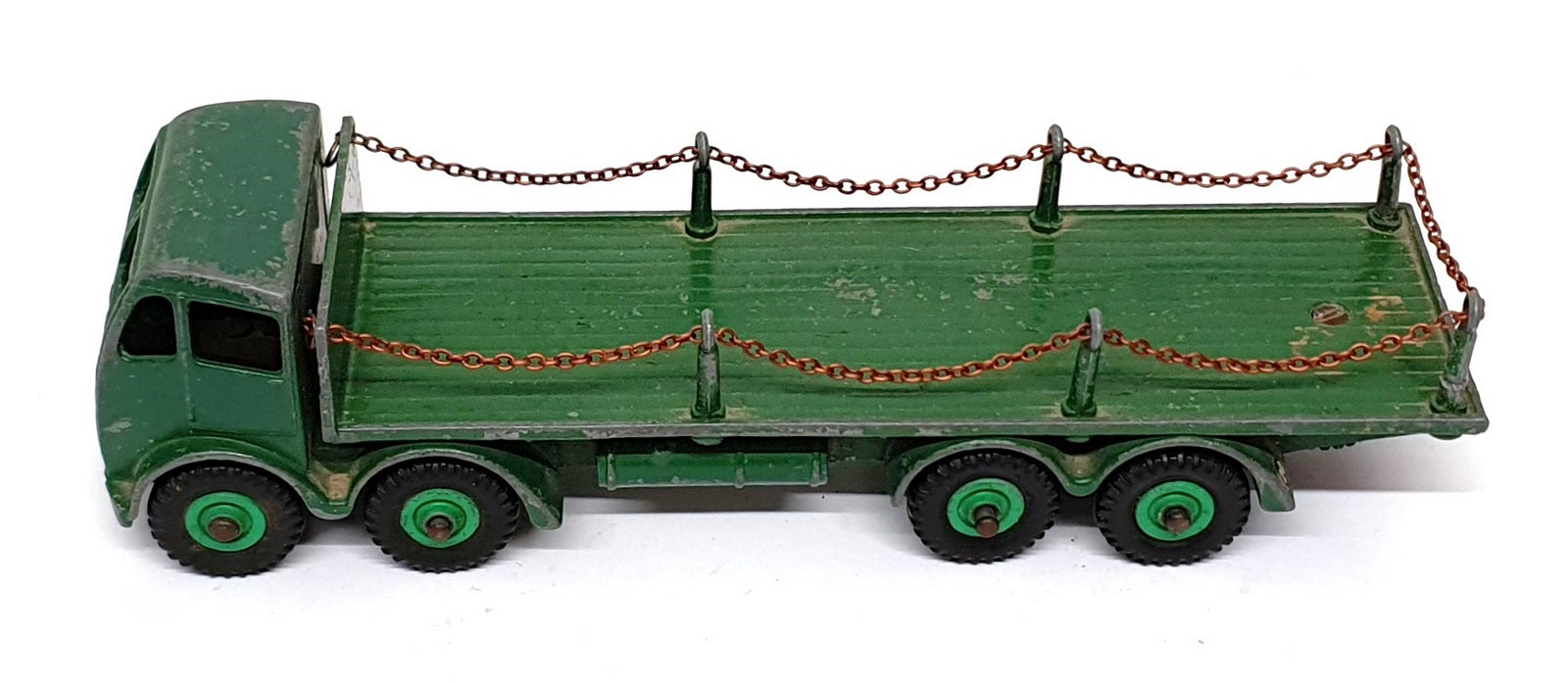 Dinky Supertoys 30526S - Foden Flatbed Lorry With Chains - Green REPAINT