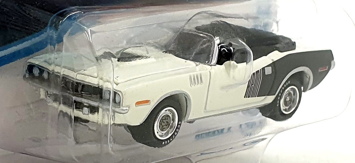 Johnny Lightning 1/64 JLMC026 Muscle Cars USA 1971 Plymouth Cuda Convertible