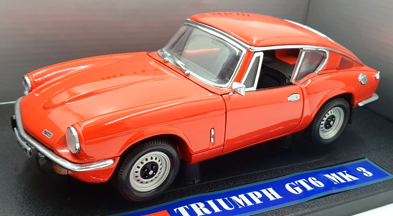 Sun Star 1/18 Scale Diecast 1058 - Triumph GT6 Mk 3 - Pimiento Red