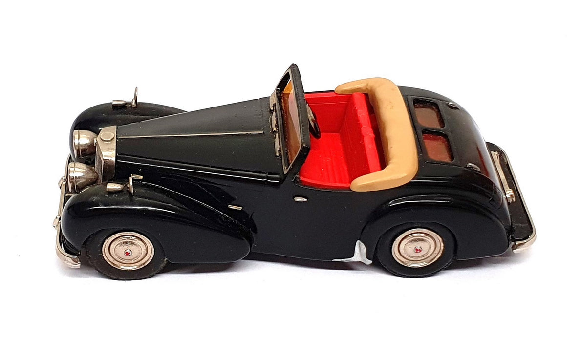 Minimarque 43 1/43 Scale UK4d - 1949 Triumph Roadster Open Dickie Closed - Black