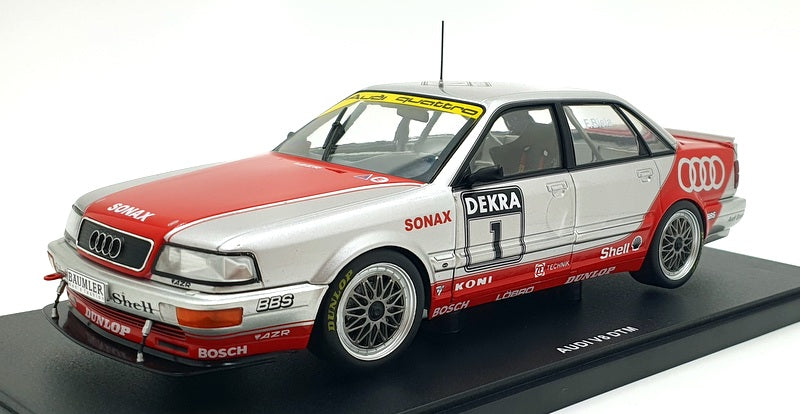 Werk83 1/18 Scale Diecast W1801511 - Audi V8 DTM #1 - Silver