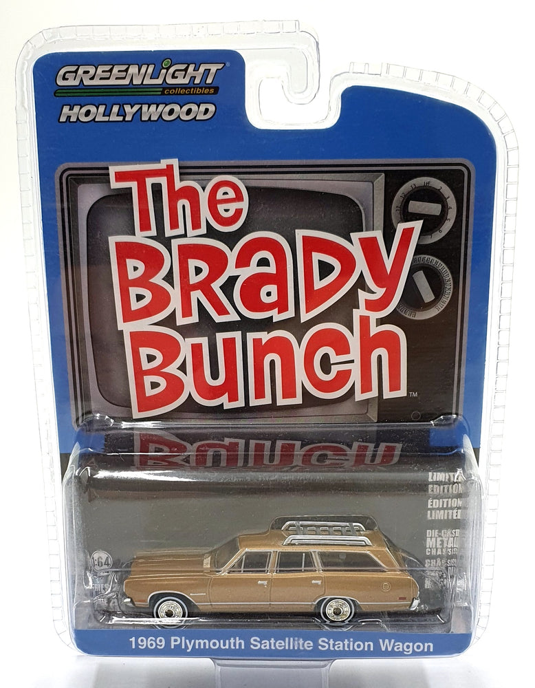 Greenlight 1/64 Scale 44890-B - 1969 Plymouth Satellite Station Wagon - Bronze