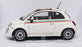 Mondo Motors 1/18 Scale Diecast 500291 - New Fiat 500 - White