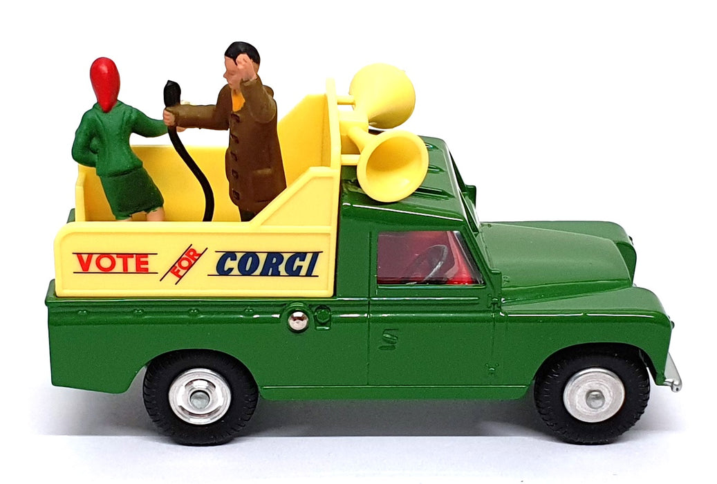 Corgi Toys 472 Reissue CD54321022 - Land Rover Public Address Vehicle - Green
