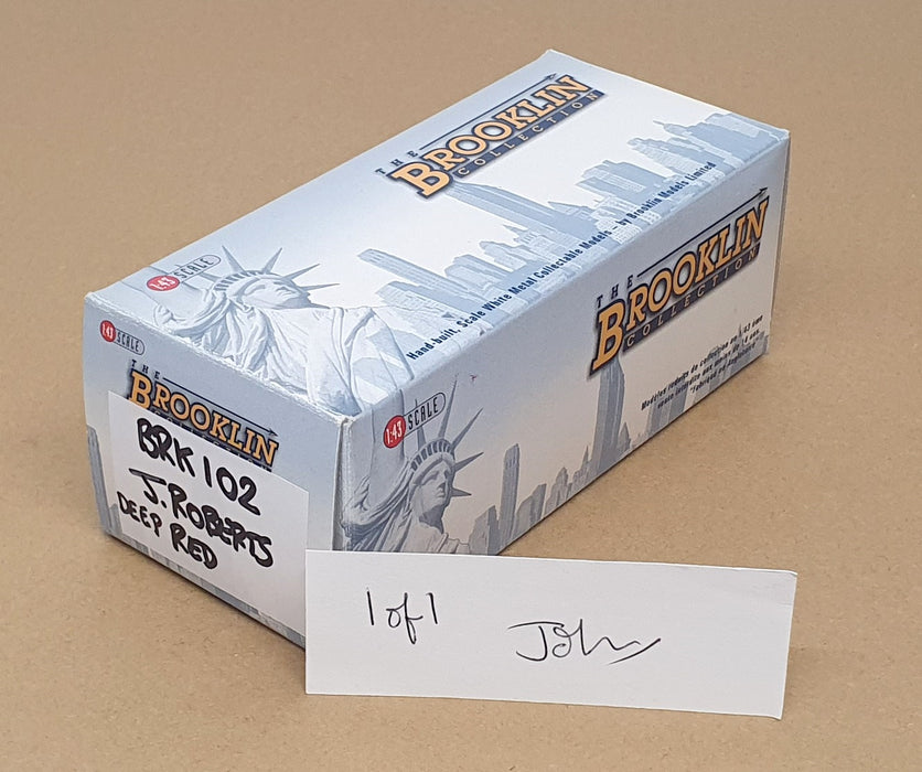Brooklin 1/43 Scale BRK102 - 1936 Hudson Terraplane Convertible J. ROBERTS