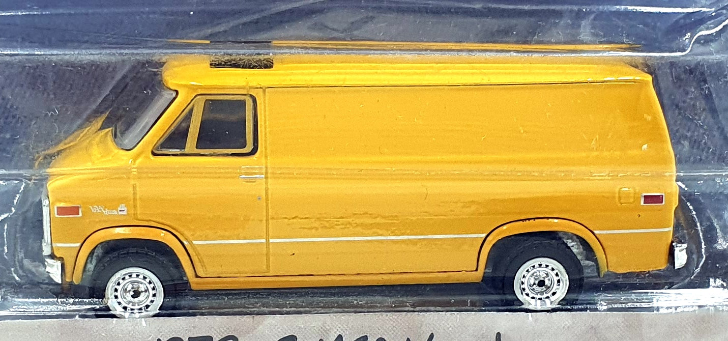Greenlight 1/64 Scale 35100-C - 1972 GMC Vandura Van - Yellow