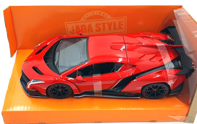 Jada 1/24 Scale Diecast 34212 - Lamborghini Veneno - Red
