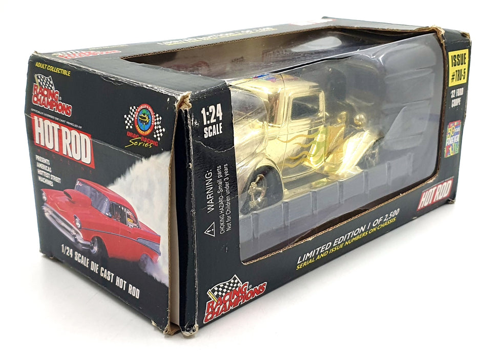 Racing Champions 1/24 Scale 07998 - 1932 Ford Coupe Toy's R Us - Gold 