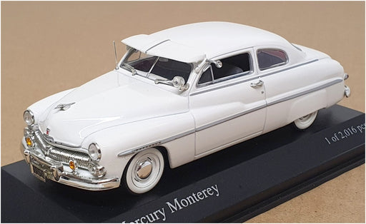 Minichamps 1/43 Scale 400 082401 - 1950 Mercury Monterey 2-Door - Cream