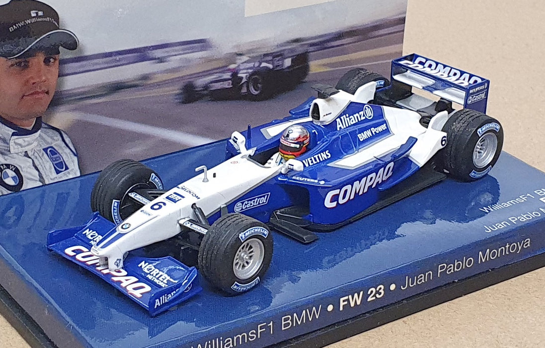 Minichamps 1/43 Scale JPM23 - F1 Williams BMW FW23 J.P. Montoya - Blue/White