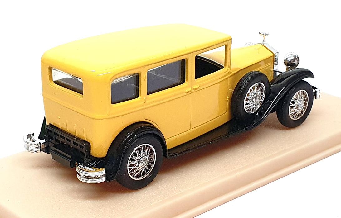 Eligor 1/43 Scale 1030 - 1928 Rolls Royce 20/25 Limousine - Yellow