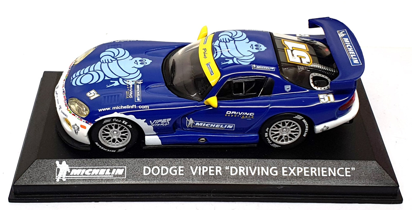 Altaya 1/43 Scale DV051 - Dodge Viper Driving Experience Michelin - Blue