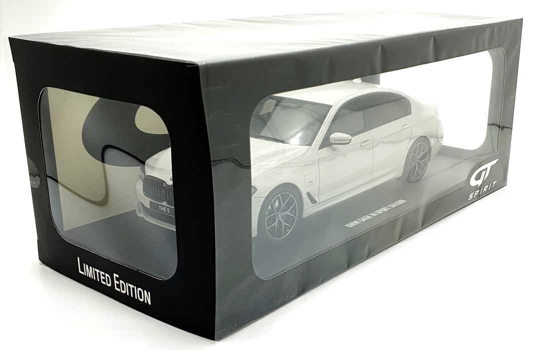 GT Spirit 1/18 Scale Resin GT496 - BMW 545E M Sport Saloon - White