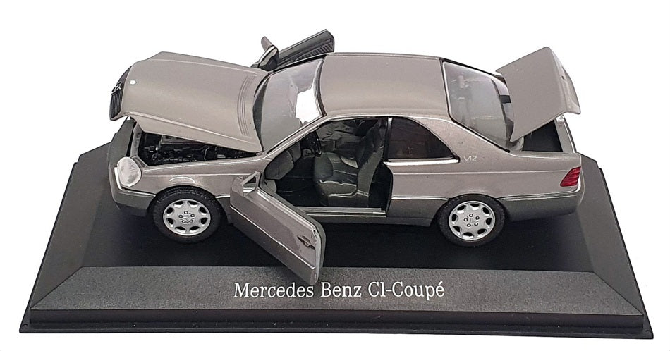 Schabak 1/43 Scale B 6 600 5748 - Mercedes Benz 600 SEC - Met Grey