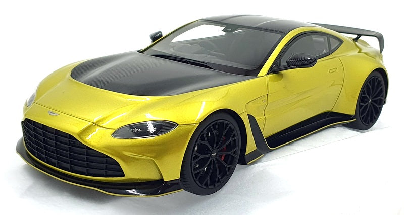 Top Speed 1/18 Scale Resin TS0453 - Aston Martin V12 Vantage 2022 - Yellow