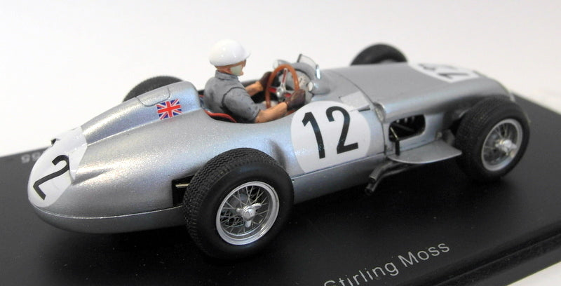Spark 1/43 Scale resin - S1052 Mercedes Benz W196 #12 Winner British GP S. Moss
