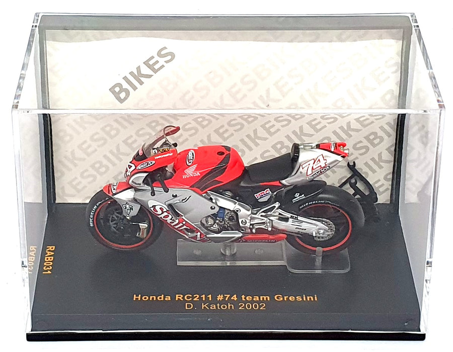 Ixo 1/24 Scale RAB031 - Honda RC211 #74 Team Grasini D. Katch 2002